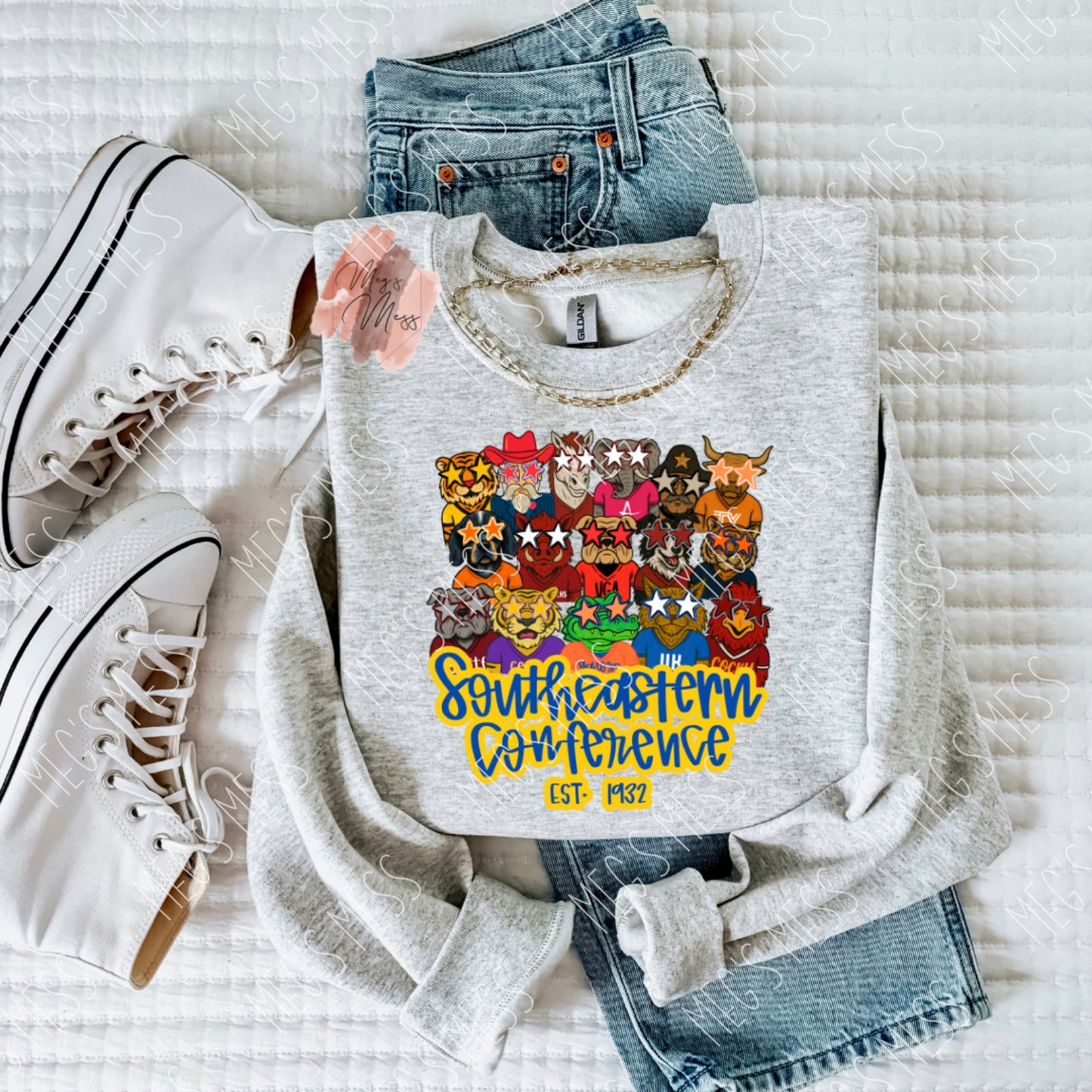 Southeastern Conference Mascots